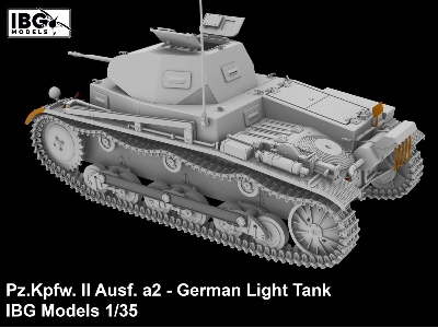 Pz. II Ausf. A2 - niemiecki czołg lekki - zdjęcie 4