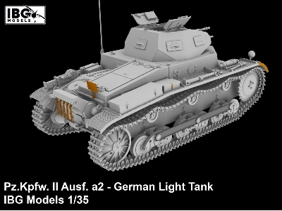 Pz. II Ausf. A2 - niemiecki czołg lekki - zdjęcie 6