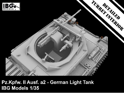 Pz. II Ausf. A2 - niemiecki czołg lekki - zdjęcie 7