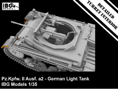Pz. II Ausf. A2 - niemiecki czołg lekki - zdjęcie 8