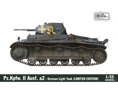 Pz. II Ausf. A2 - niemiecki czołg lekki - Edycja Limitowana - zdjęcie 1