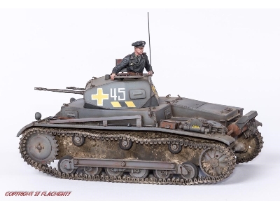 Pz. II Ausf. A2 - niemiecki czołg lekki - Edycja Limitowana - zdjęcie 2