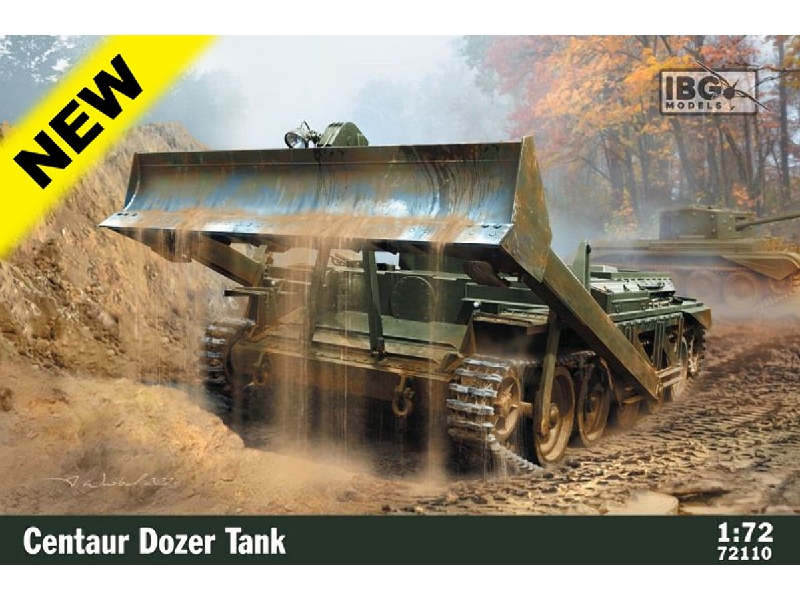 Centaur Dozer Tank - spychacz - zdjęcie 1 Centaur Dozer Tank - spychacz - zdjęcie 1
