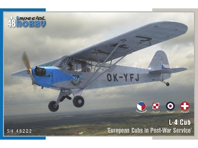 L-4 Cub 'european Cubs In Post-war Service' - zdjęcie 1