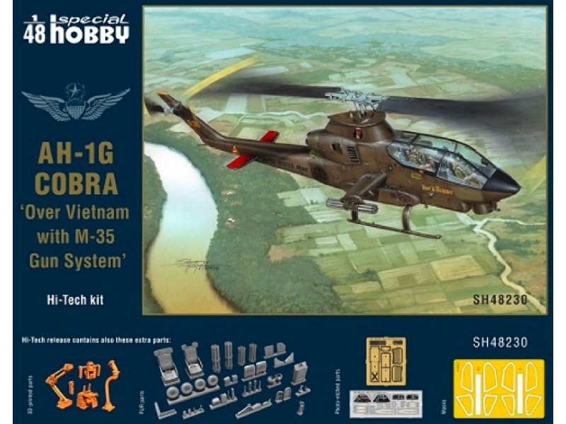 Ah-1g Cobra Over Vietnam With M-35 Gun System Hi-tech - zdjęcie 1 Ah-1g Cobra Over Vietnam With M-35 Gun System Hi-tech - zdjęcie 1
