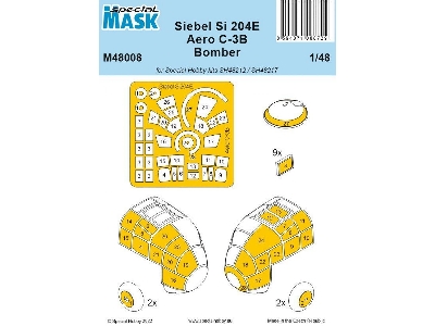 Siebel Si 204e Aero C-3b Bomber (For Special Hobby Kits Sh48212 / Sh48217) - zdjęcie 1