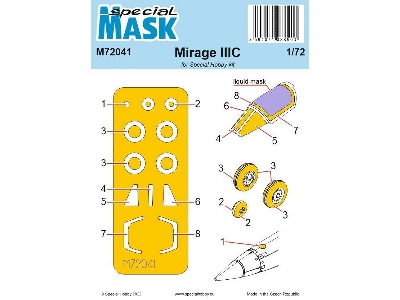 Mirage Iiic (For Special Hobby Kit) - zdjęcie 1