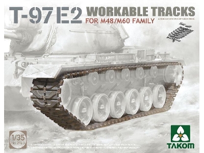 Gąsienice T-97E2 do czołgów M48/M60  - zdjęcie 1