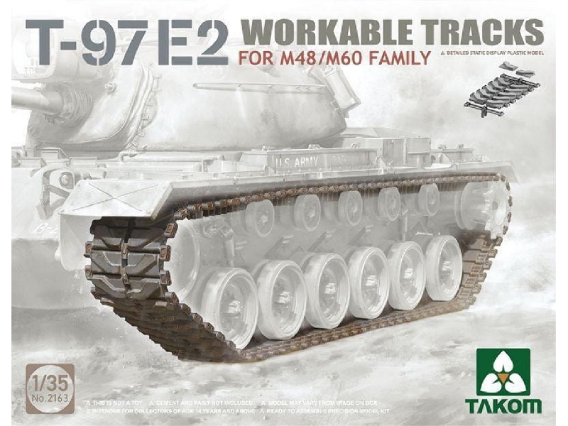 Gąsienice T-97E2 do czołgów M48/M60  - zdjęcie 1