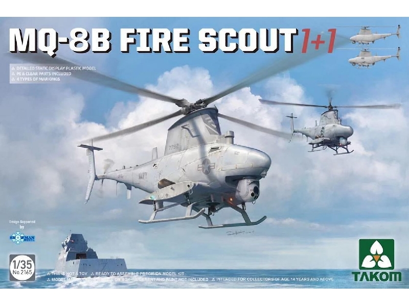 MQ-8B Fire Scout 1+1 - zdjęcie 1 MQ-8B Fire Scout 1+1 - zdjęcie 1