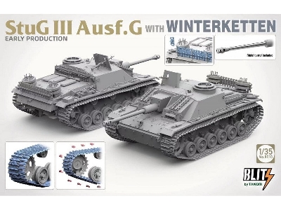 StuG.III Ausf.G wczesna produkcja z łańcuchami zimowymi - zdjęcie 2