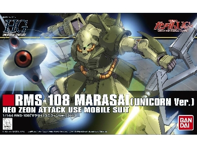 Rms-108 Marasai (Unicorn Ver.) (Gundam 55742) - zdjęcie 1