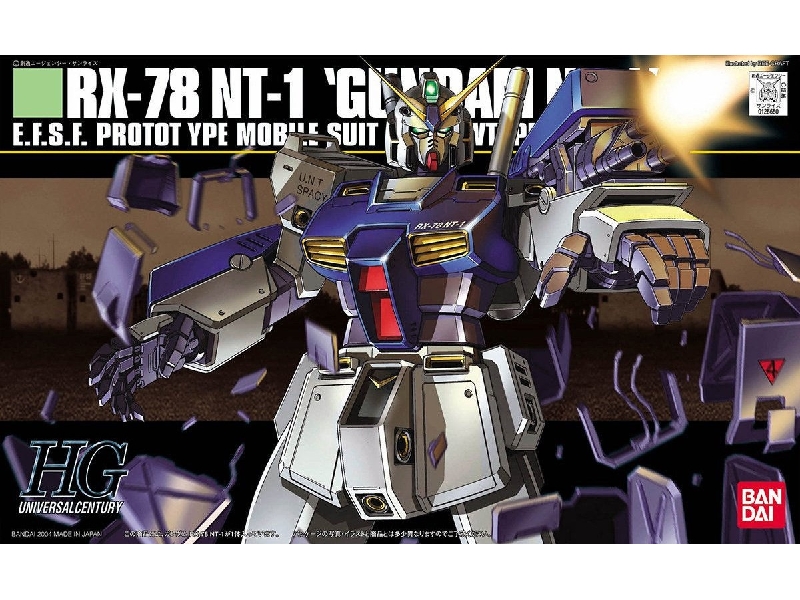 Rx-78 Nt-1 'gundam Nt-1' - zdjęcie 1