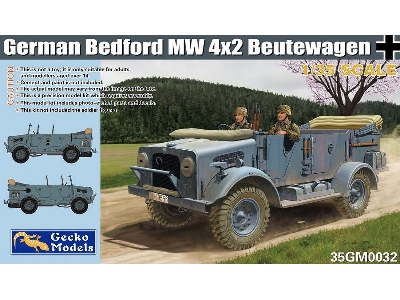 German Bedford Mw 4x2 Beutewagen - zdjęcie 1