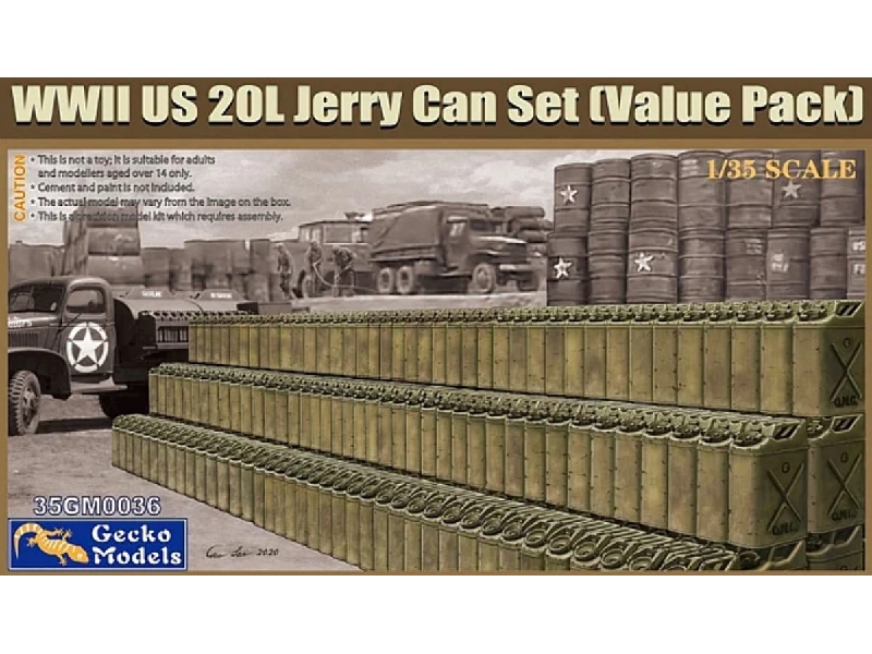 Wwii Us 20l Jerry Can Set Value Pack - zdjęcie 1 Wwii Us 20l Jerry Can Set Value Pack - zdjęcie 1