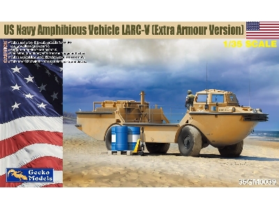 Us Navy Amphibious Vehicle Larc-v (Extra Armour Version) - zdjęcie 1