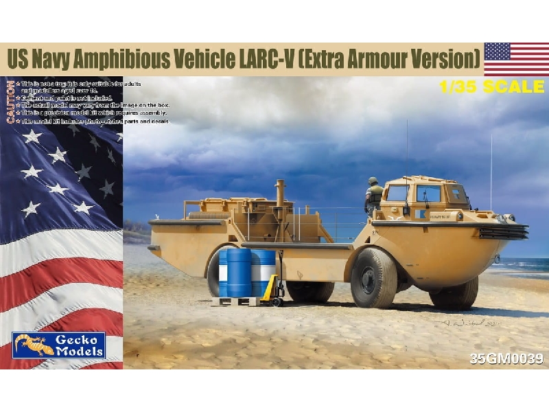 Us Navy Amphibious Vehicle Larc-v (Extra Armour Version) - zdjęcie 1 Us Navy Amphibious Vehicle Larc-v (Extra Armour Version) - zdjęcie 1
