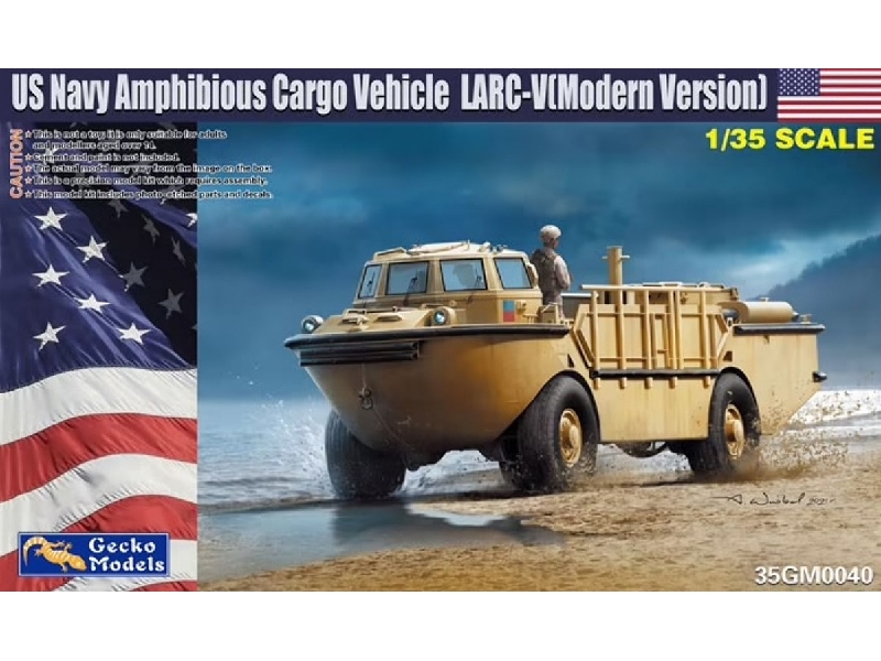 Us Navy Amphibious Cargo Vehicle Larc-v (Modern Version) - zdjęcie 1 Us Navy Amphibious Cargo Vehicle Larc-v (Modern Version) - zdjęcie 1