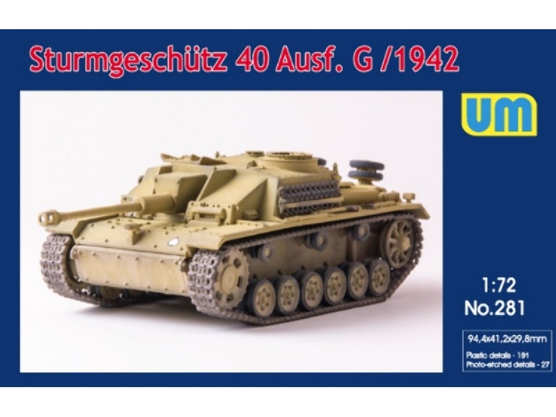 Sturmgeschutz 40 Ausf. G / 1942 - zdjęcie 1 Sturmgeschutz 40 Ausf. G / 1942 - zdjęcie 1