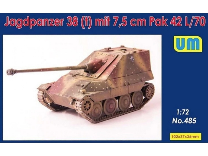 Jagdpanzer 38(T) Mit 7,5cm Pak 42 /L70 - zdjęcie 1 Jagdpanzer 38(T) Mit 7,5cm Pak 42 /L70 - zdjęcie 1