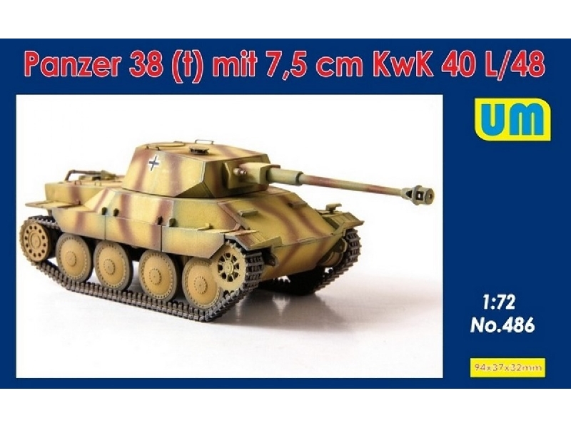 Panzer 38 (T) Mit 7,5 Cm Kwk 40 L/48 - zdjęcie 1