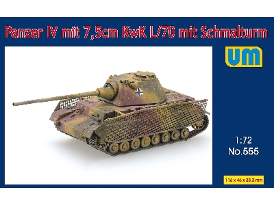 Panzer Iv Mit 7,5cm Kwk L/70 Mit Schmalturm - zdjęcie 1