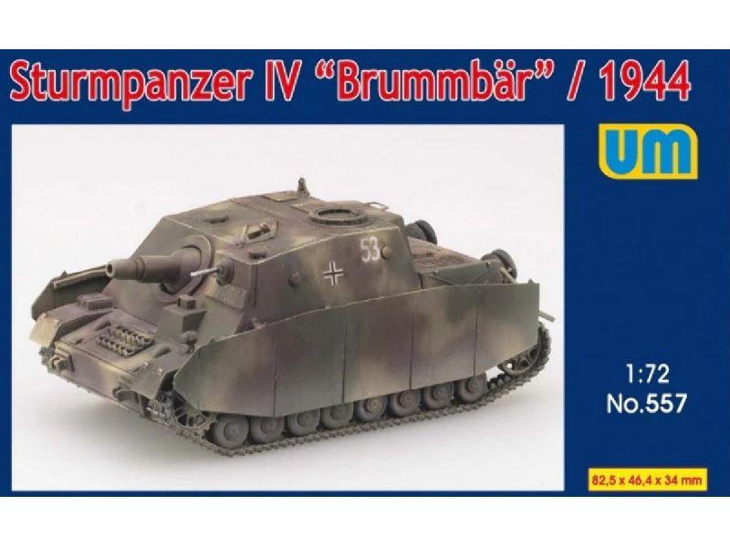 Sturmpanzer Iv Brummbar / 1944 - zdjęcie 1 Sturmpanzer Iv Brummbar / 1944 - zdjęcie 1