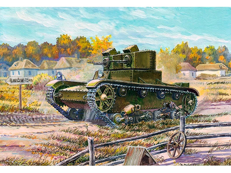 British Tank Vickers E Mk. A (Made For Poland) - zdjęcie 1
