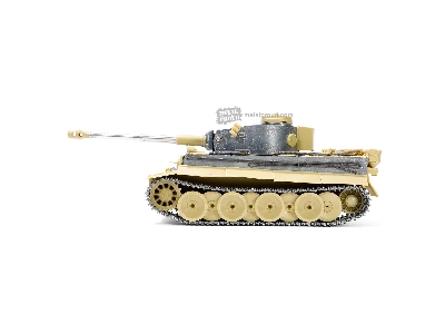 Model Kits Series - German Sd.Kfz.181 Tiger (Early Production Model) Engine Plus Edition, Schwere Panzerabteilung 50 - zdjęcie 4