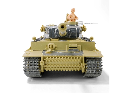 Model Kits Series - German Sd.Kfz.181 Tiger (Early Production Model) Engine Plus Edition, Schwere Panzerabteilung 50 - zdjęcie 6