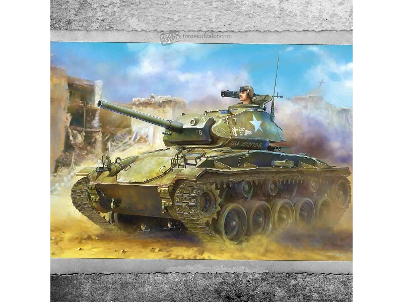 U.S. Light Tank M24 Chaffee - zdjęcie 1 U.S. Light Tank M24 Chaffee - zdjęcie 1