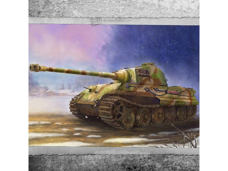 German King Tiger (Henschel Turret) - zdjęcie 1 German King Tiger (Henschel Turret) - zdjęcie 1
