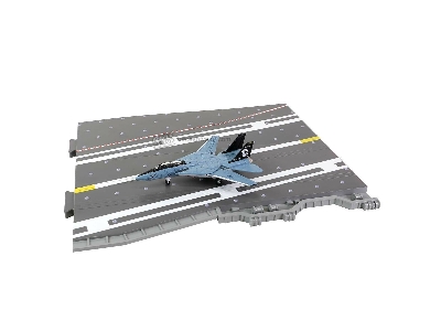 Cvn-65 Deck, Section #f Deck + F-14a Vf-14 "tophatters" - zdjęcie 1