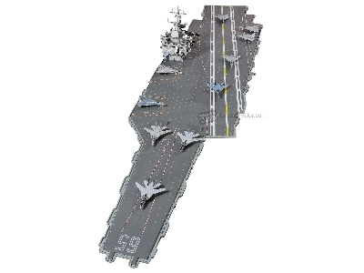 Cvn-65 Deck, Section #f Deck + F-14a Vf-14 "tophatters" - zdjęcie 7