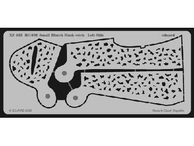  Bf 109E Small Blotch mask-etch 1/48 - maski - zdjęcie 1