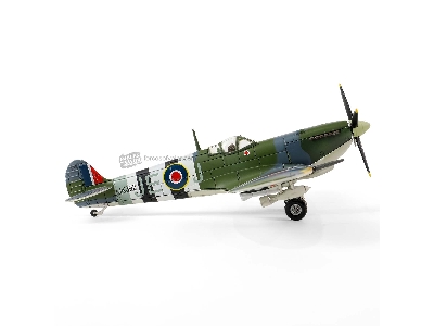 British Supermarine Mk.Ix, Mk 392, Wg Cdr Johnnie Johnson, No.144 (Canadian) Wing Raf Kenley, Royal Air Force, Norma - zdjęcie 2