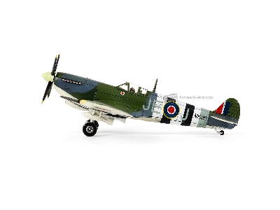 British Supermarine Mk.Ix, Mk 392, Wg Cdr Johnnie Johnson, No.144 (Canadian) Wing Raf Kenley, Royal Air Force, Norma - zdjęcie 3