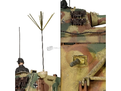 German Sd.Kfz.186 Panzerjager Tiger Ausf. B Heavy Tank Jagdtiger, Porsche Suspension - zdjęcie 11