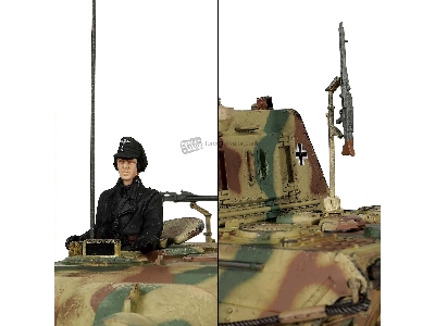 German Sd.Kfz.186 Panzerjager Tiger Ausf. B Heavy Tank Jagdtiger, Porsche Suspension - zdjęcie 12