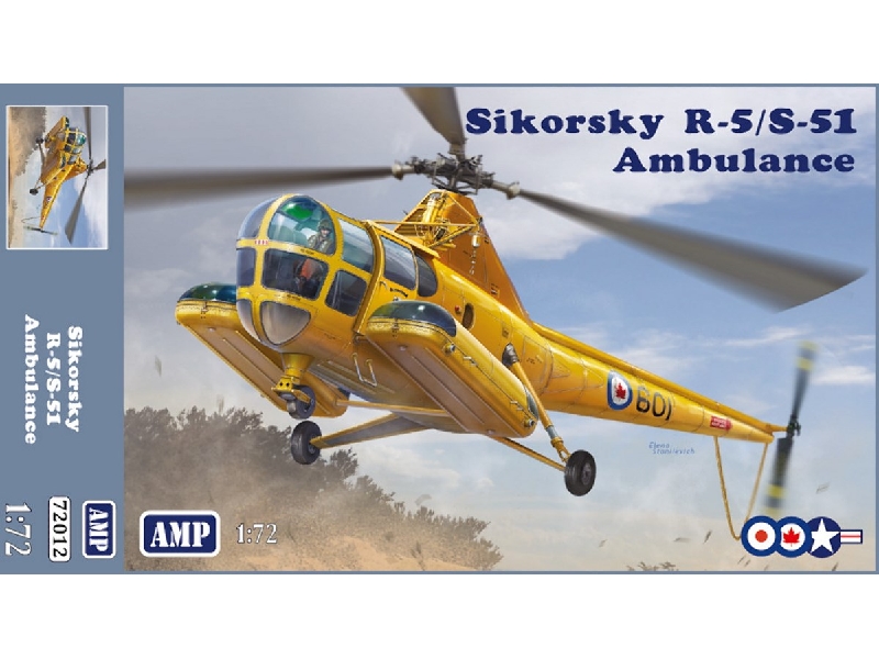 Sikorsky R-5/S-51 Ambulance - zdjęcie 1 Sikorsky R-5/S-51 Ambulance - zdjęcie 1