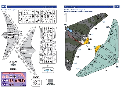 Early Horten H Ix V1 Project W/ Bmw 003j - zdjęcie 4