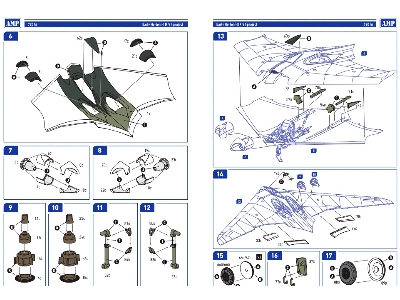 Early Horten H Ix V1 Project W/ Bmw 003j - zdjęcie 6