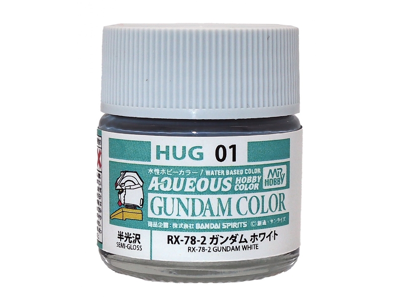 Hug01 Rx-78-2 Gundam White (Semi-gloss) - zdjęcie 1 Hug01 Rx-78-2 Gundam White (Semi-gloss) - zdjęcie 1