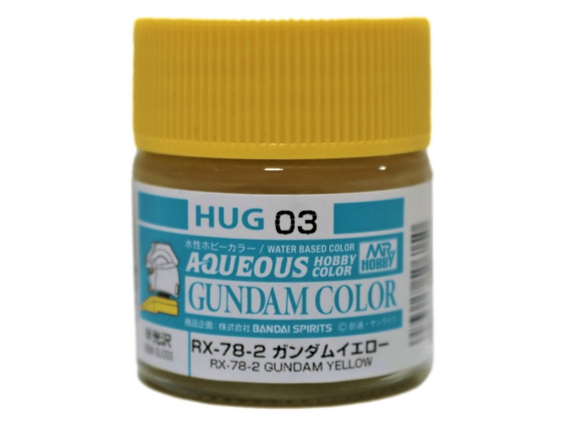 Hug03 Rx-78-2 Gundam Yellow (Semi-gloss) - zdjęcie 1 Hug03 Rx-78-2 Gundam Yellow (Semi-gloss) - zdjęcie 1