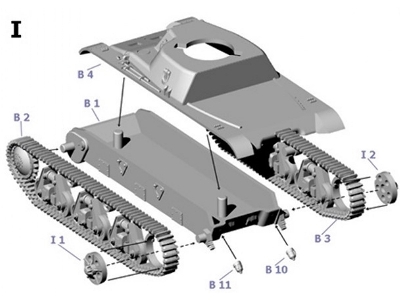 Hotchkiss H35 z armatą 37 mm SA38 - zdjęcie 2