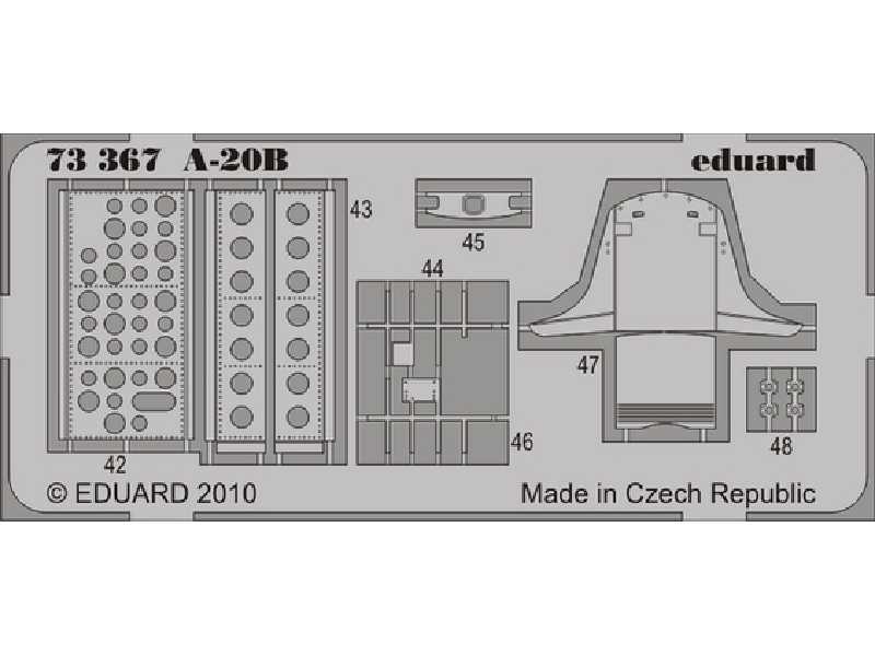  A-20B S. A. 1/72 - Special Hobby - blaszki - zdjęcie 1
