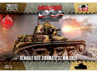 Renault R39 z armatą 37mm SA38 - zdjęcie 1