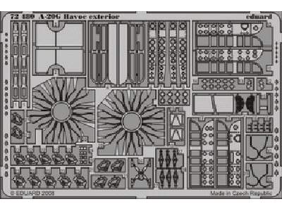  A-20G exterior 1/72 - CMK / MPM - blaszki - zdjęcie 1