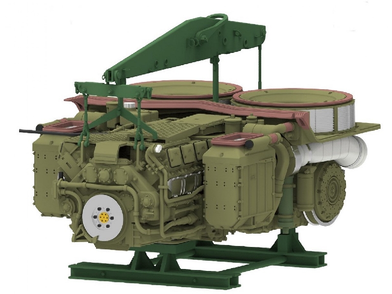 Leopard 2 - silnik z podwieszką - zdjęcie 1 Leopard 2 - silnik z podwieszką - zdjęcie 1