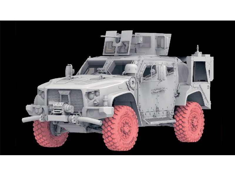 Koła do JLTV drukowane w 3D - zdjęcie 1 Koła do JLTV drukowane w 3D - zdjęcie 1